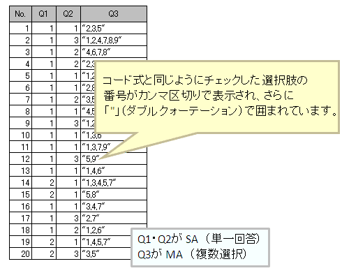 「太閤形式」ローデータイメージ